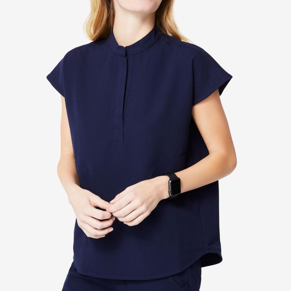 FIGS Scrub Top Navy